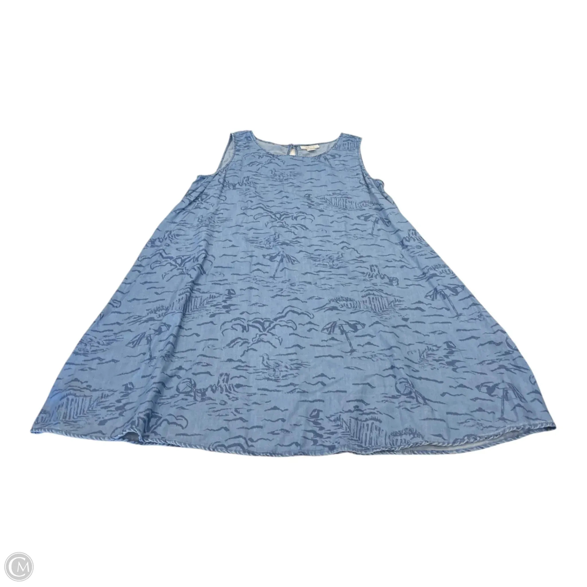 Dress Casual Short By Style And Co Collection Women In Blue, Size: L