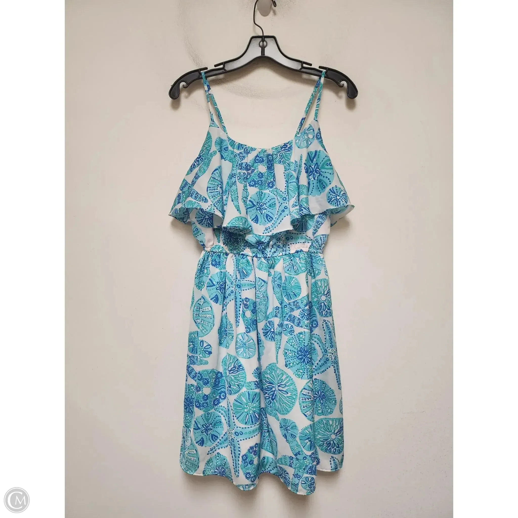 Dress Casual Short By Target-designer In Blue & White, Size: Sp