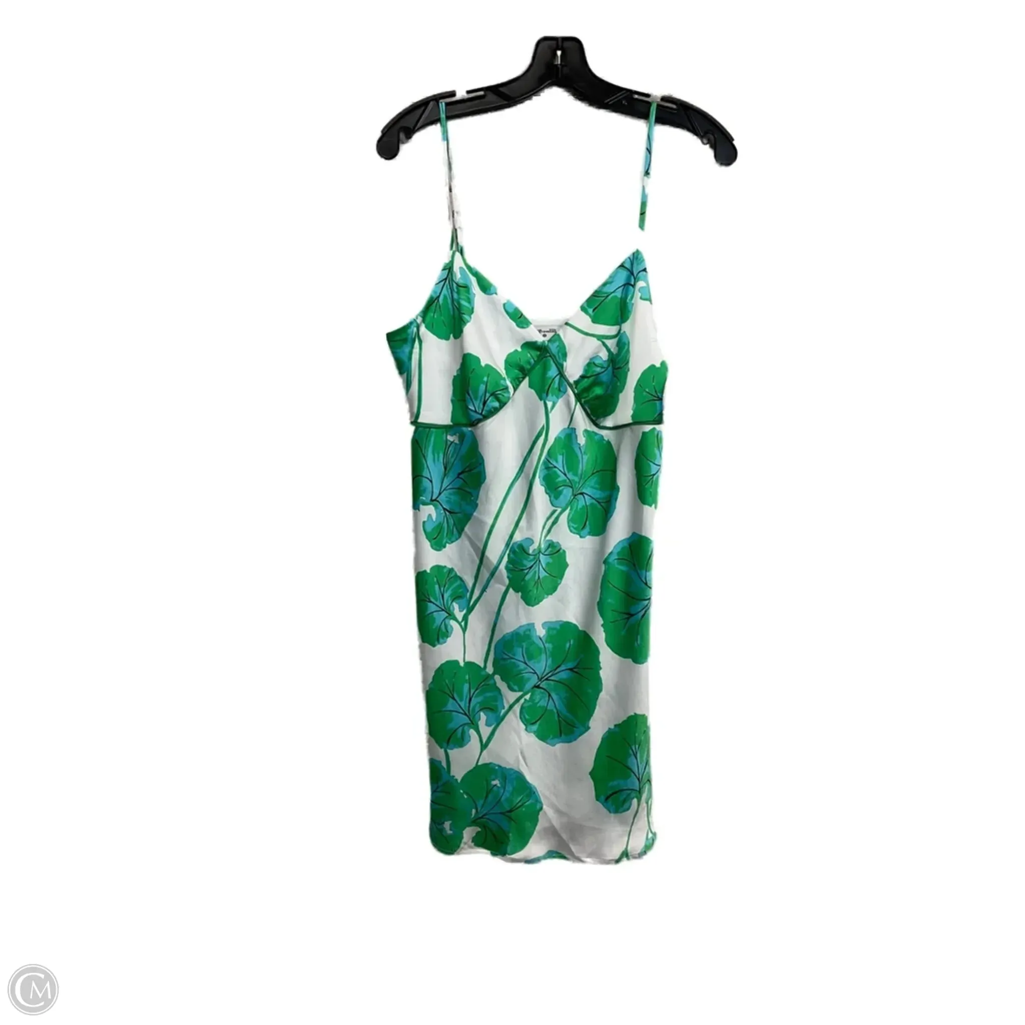 Dress Casual Short By Target-designer In Green & White, Size: M