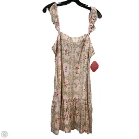 Dress Casual Short By Target-designer In Pink, Size: L