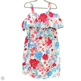 Dress Casual Short By Terra & Sky In Floral Print, Size: 1x