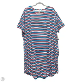Dress Casual Short By Terra & Sky In Striped Pattern, Size: 2x