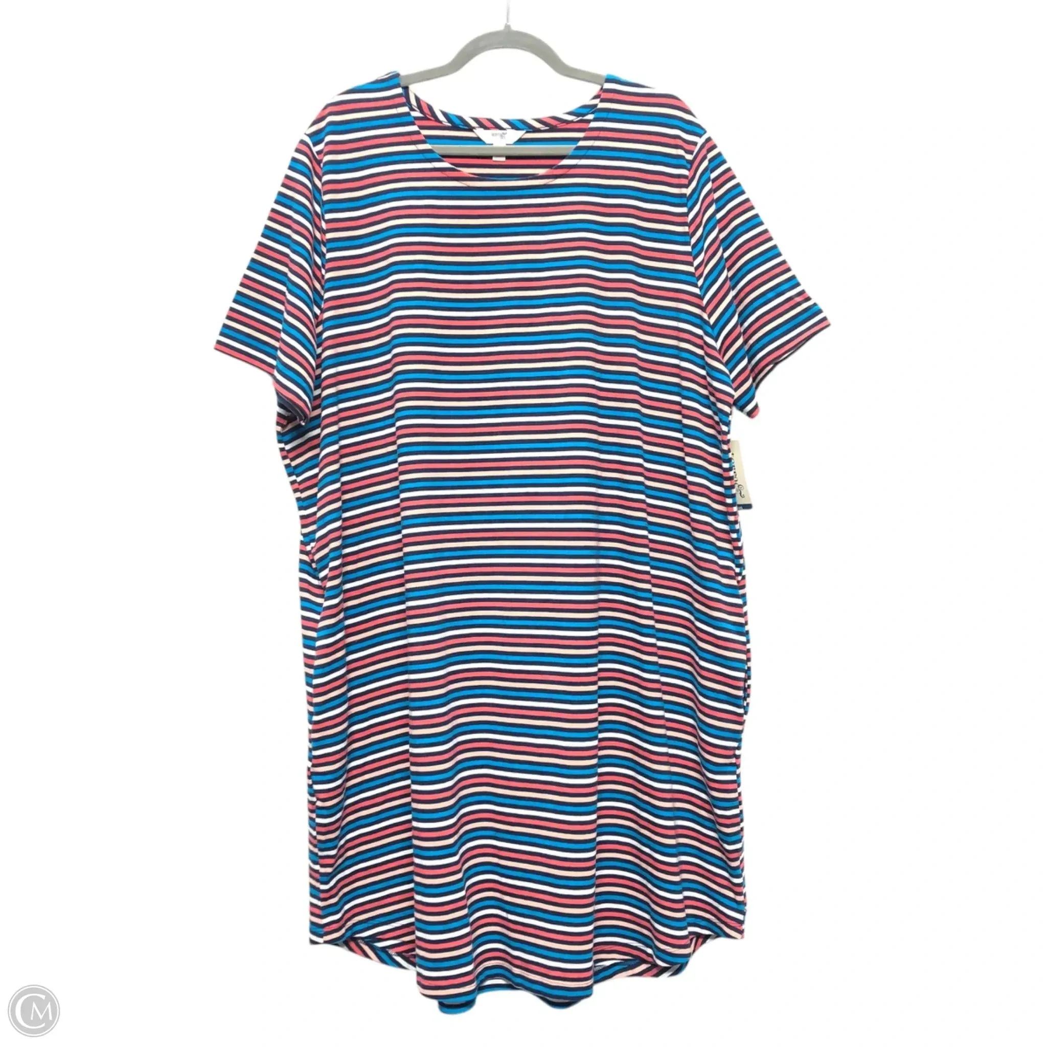 Dress Casual Short By Terra & Sky In Striped Pattern, Size: 2x