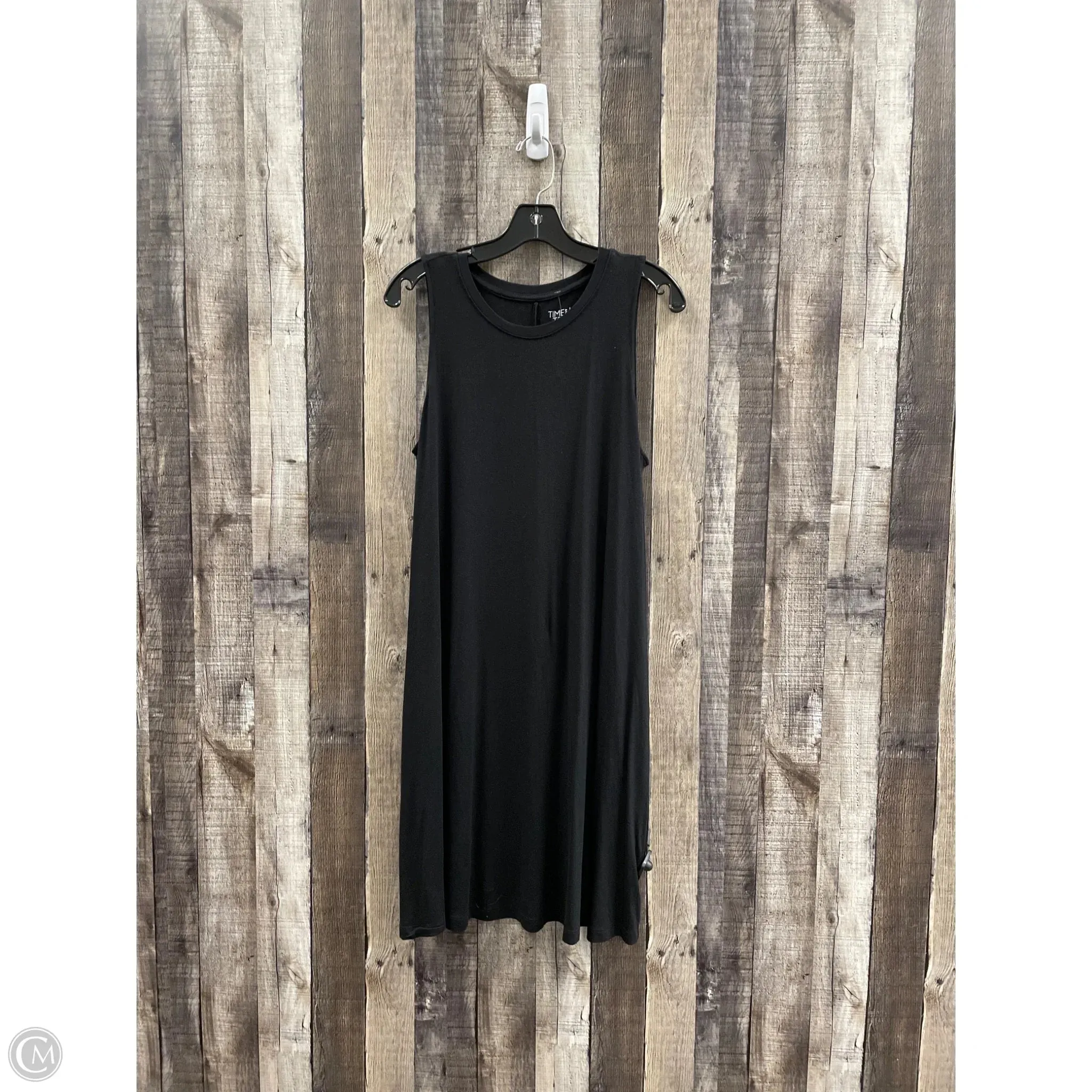 Dress Casual Short By Time And Tru In Black, Size: L