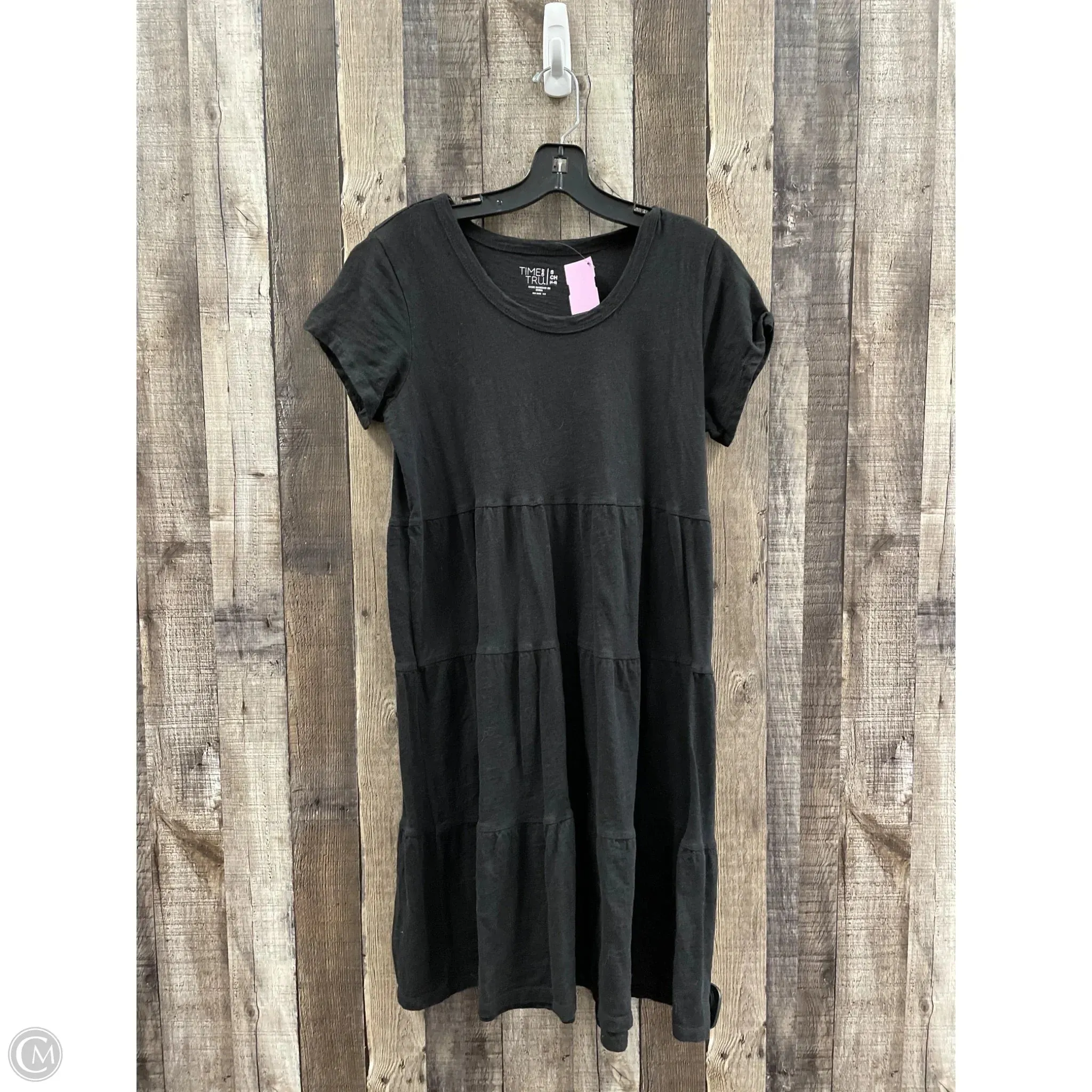 Dress Casual Short By Time And Tru In Black, Size: S