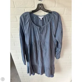 Dress Casual Short By Time And Tru In Blue, Size: L