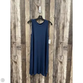 Dress Casual Short By Time And Tru In Blue, Size: L