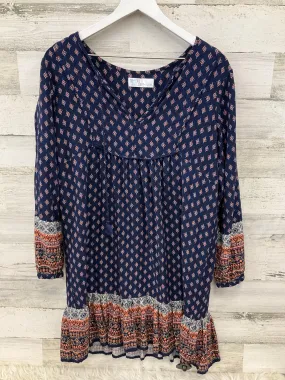 Dress Casual Short By Time And Tru In Blue, Size: L