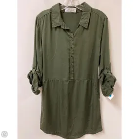 Dress Casual Short By Time And Tru In Green, Size: S