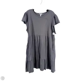 Dress Casual Short By Time And Tru In Grey, Size: Xxl