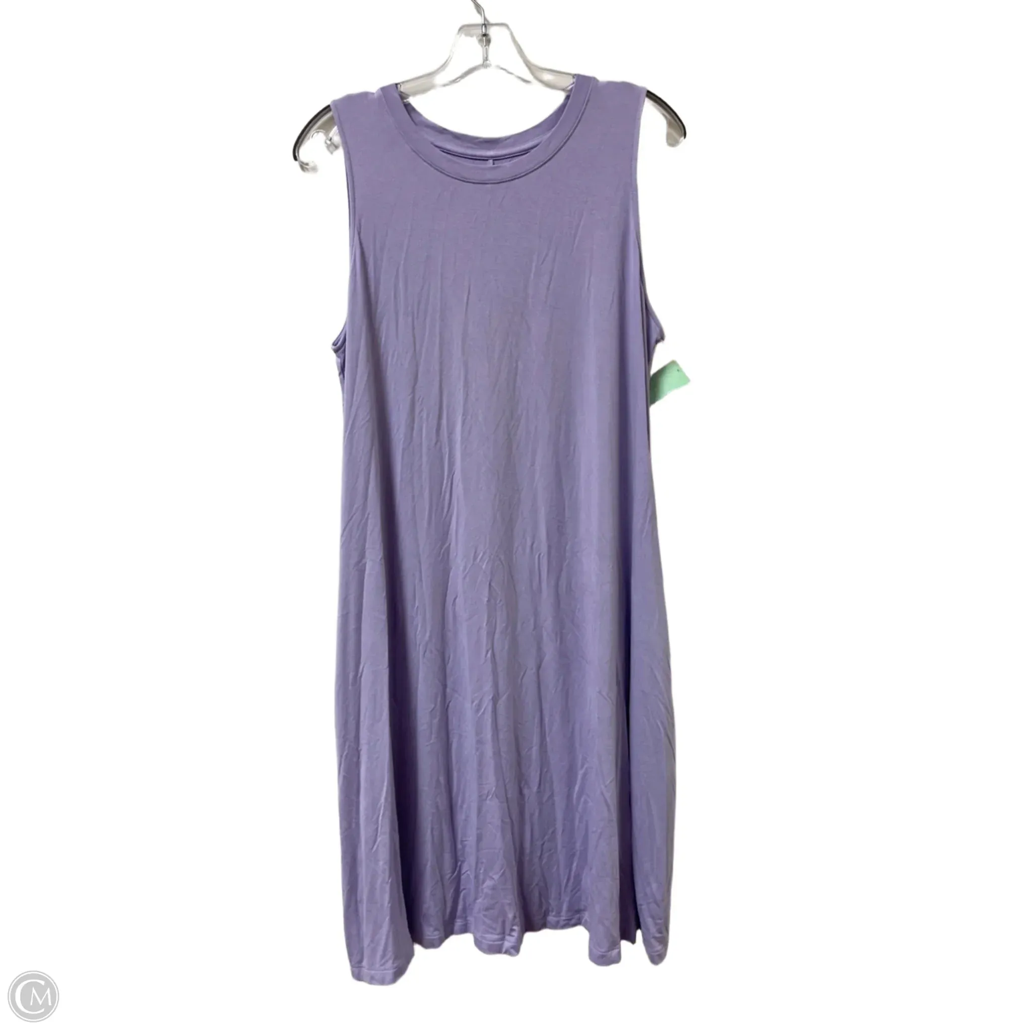 Dress Casual Short By Time And Tru In Purple, Size: Xl