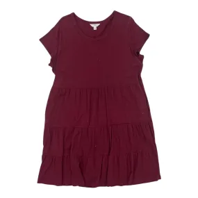 Dress Casual Short By Time And Tru In Red, Size:L