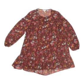 Dress Casual Short By Time And Tru In Red, Size:Xxl