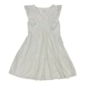 Dress Casual Short By Time And Tru In White, Size:S