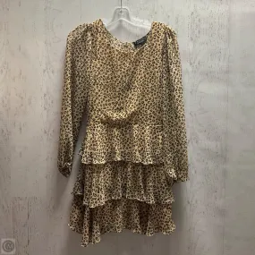 Dress Casual Short By Trixxi In Animal Print, Size: S