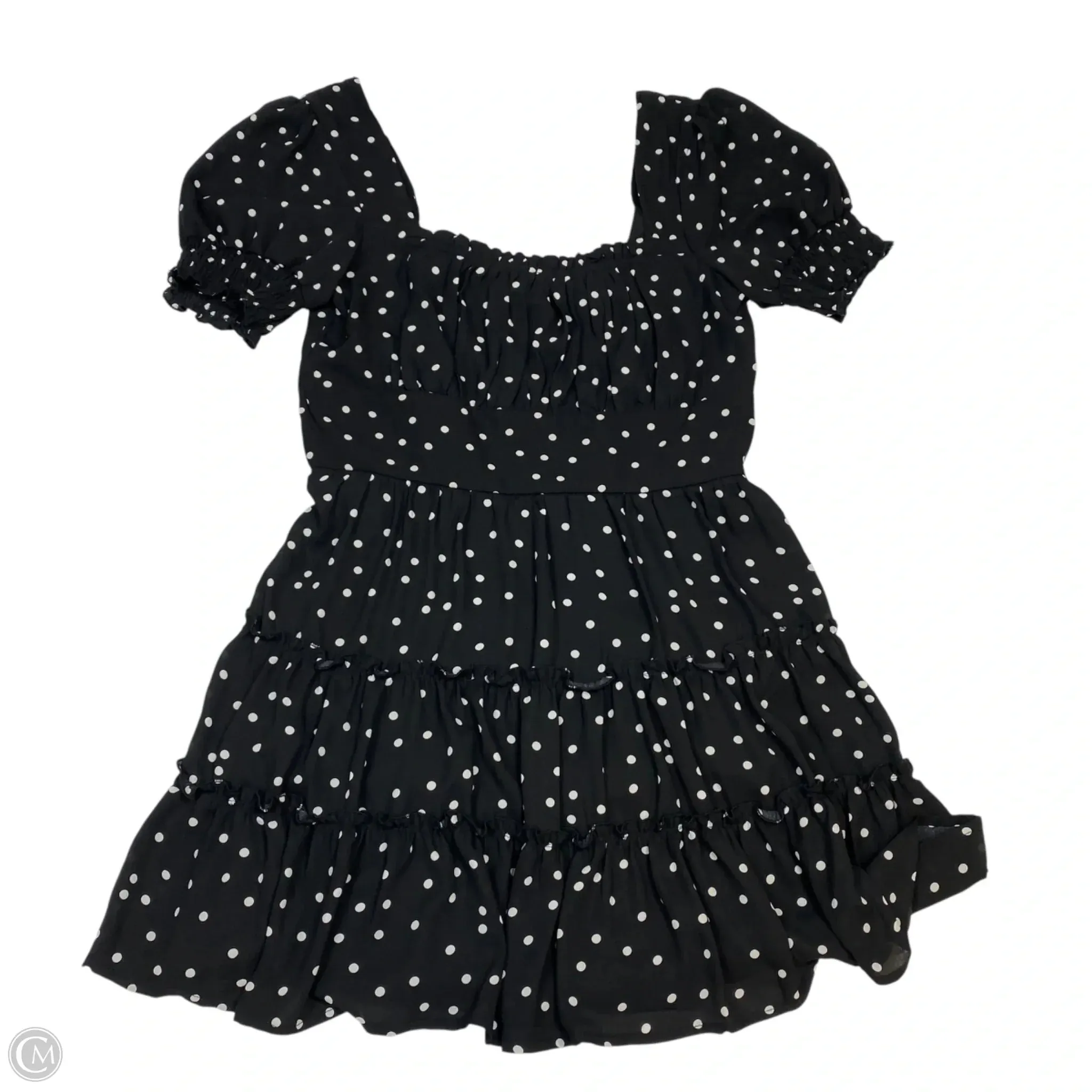 Dress Casual Short By Trixxi In Black & White, Size: L