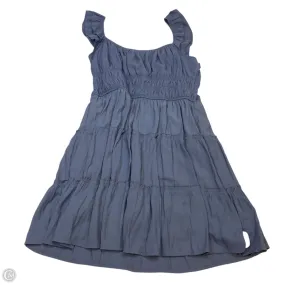 Dress Casual Short By Trixxi In Blue, Size: Xxl