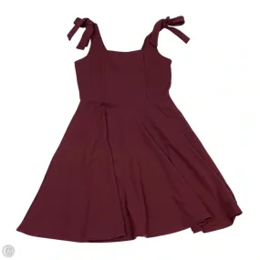 Dress Casual Short By Trixxi In Red, Size: M