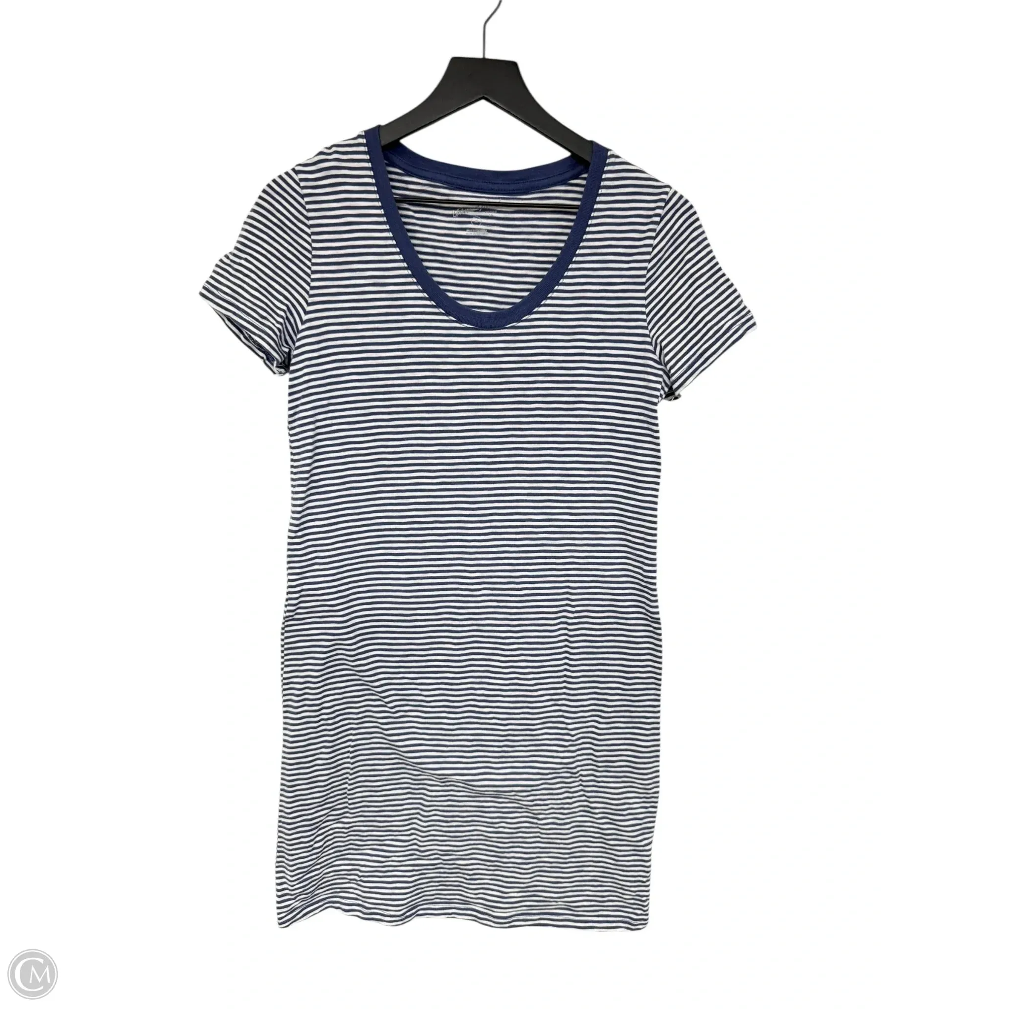 Dress Casual Short By Universal Thread In Blue & White, Size: Xs
