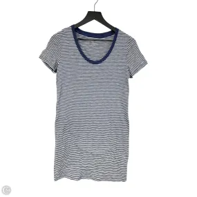 Dress Casual Short By Universal Thread In Blue & White, Size: Xs