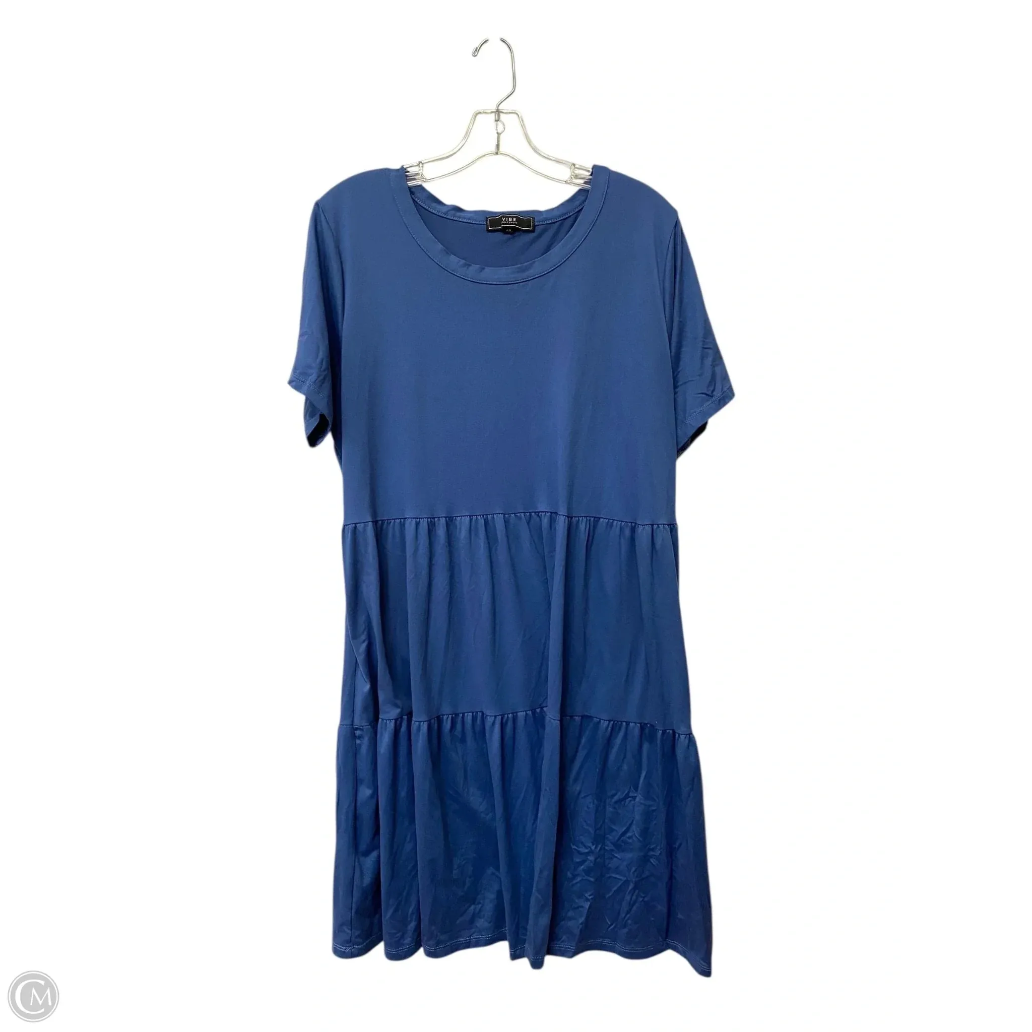 Dress Casual Short By Vibe In Black, Size: 2x