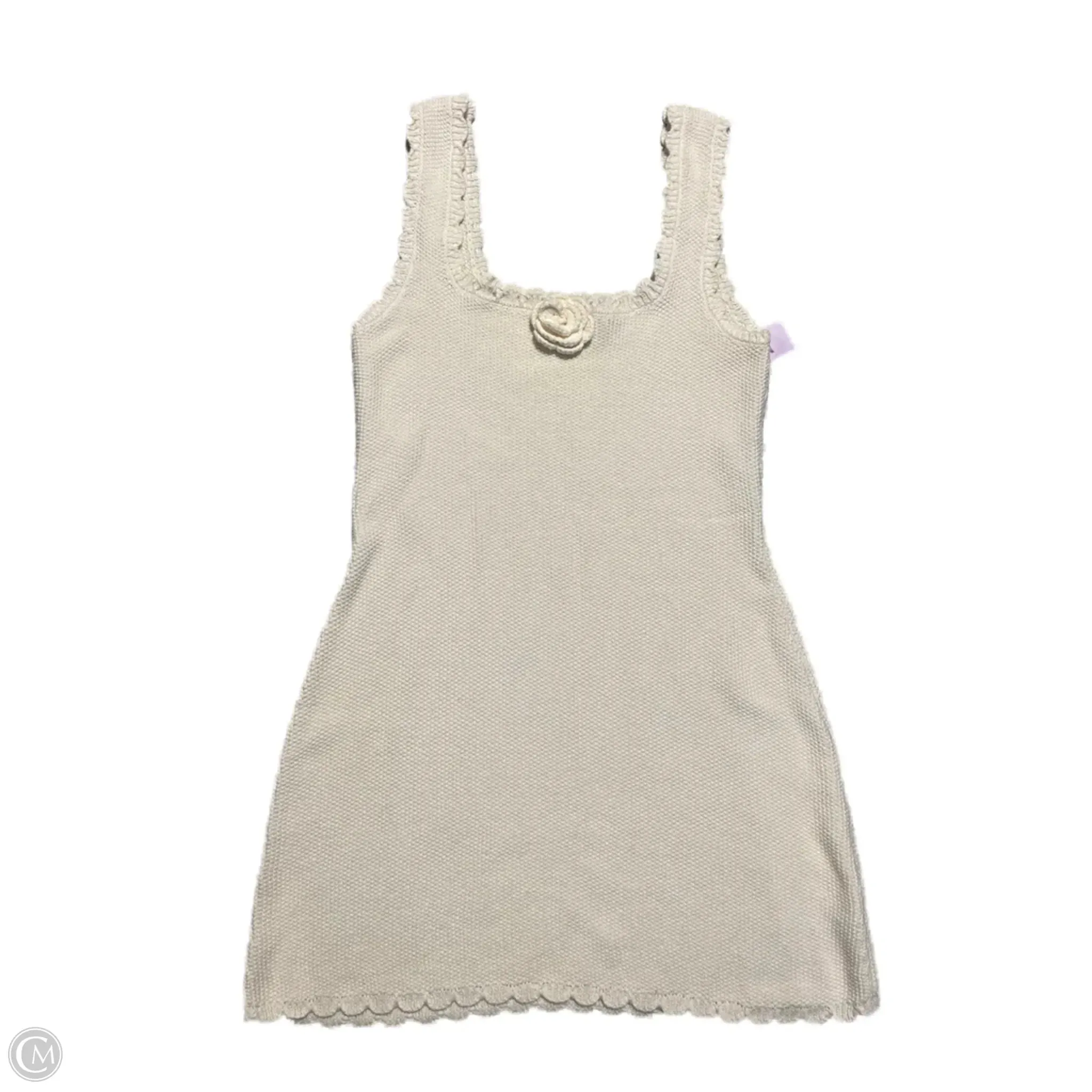 Dress Casual Short By Wild Fable In Cream, Size: M