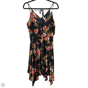 Dress Casual Short By Xhilaration In Floral Print, Size: L