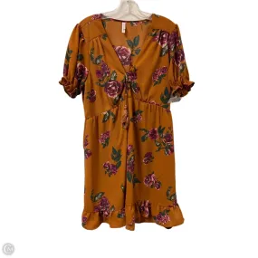 Dress Casual Short By Xhilaration In Floral Print, Size: Xl