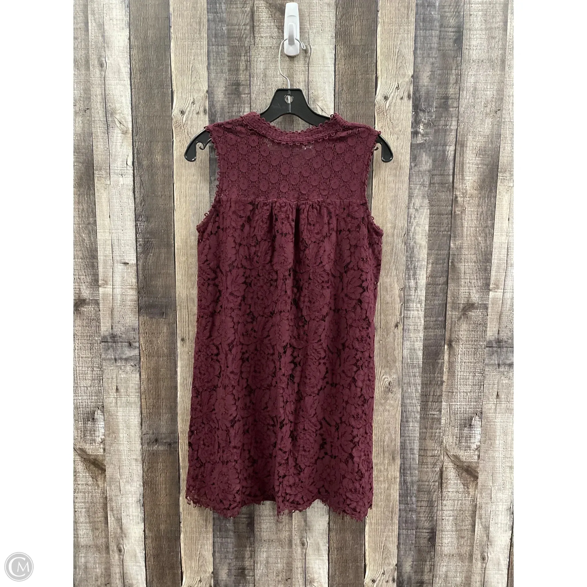 Dress Casual Short By Xhilaration In Maroon, Size: M