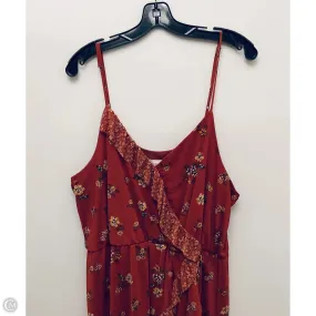 Dress Casual Short By Xhilaration In Orange, Size: Xxl