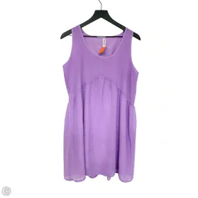 Dress Casual Short By Zenana Outfitters In Purple, Size: M