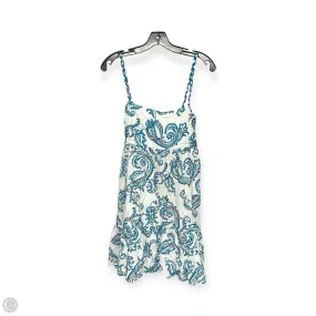 Dress Designer By Alice   Olivia In Blue & White, Size: 4