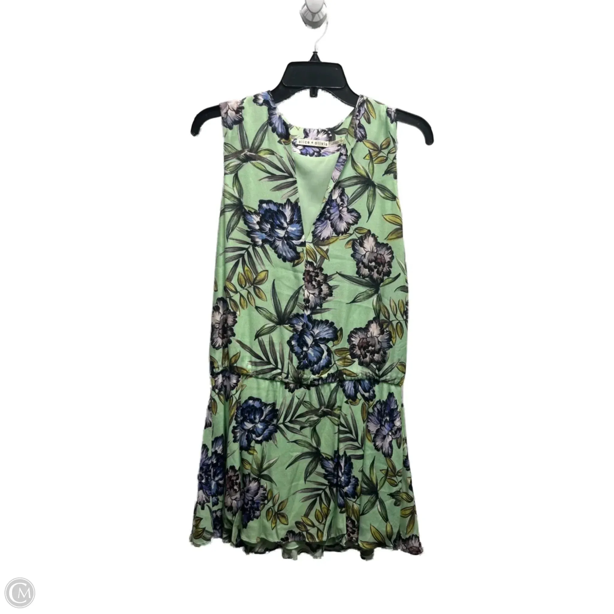 Dress Designer By Alice   Olivia In Green, Size: S