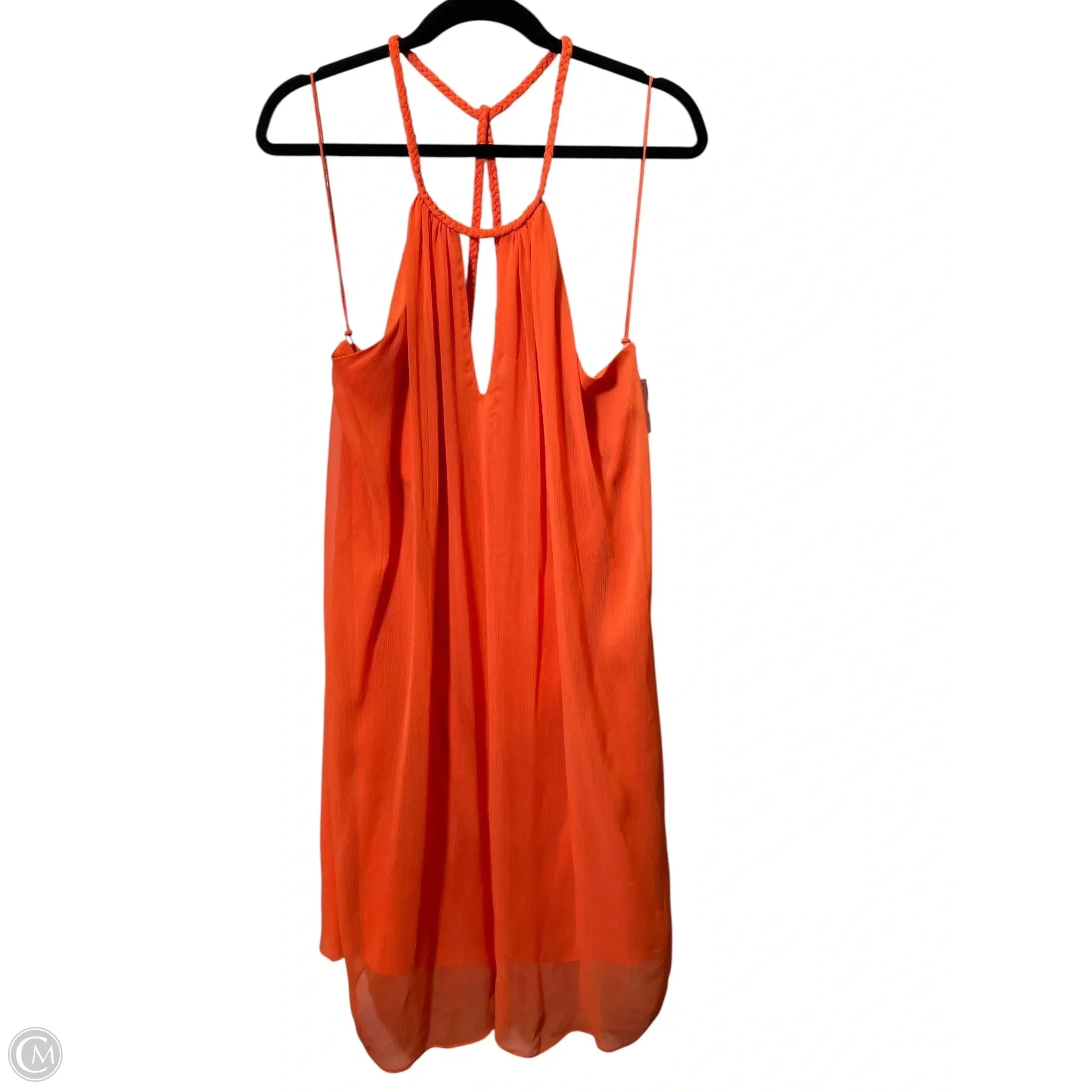 Dress Designer By Alice   Olivia In Orange, Size: L