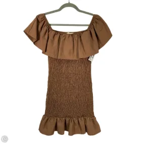 Dress Designer By Anthropologie In Brown, Size: Xxs