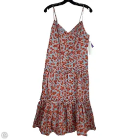 Dress Designer By Derek Lam In Blue & Orange, Size: 0