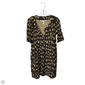Dress Designer By Diane Von Furstenberg In Animal Print, Size: 10