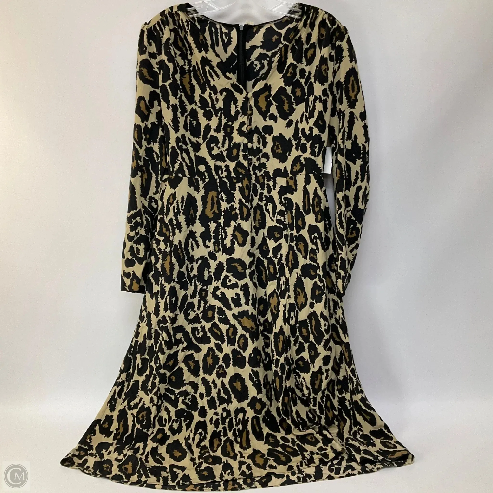 Dress Designer By Diane Von Furstenberg In Animal Print, Size: 8