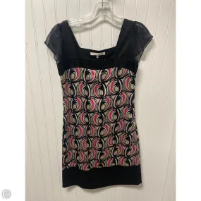 Dress Designer By Diane Von Furstenberg In Black & Pink, Size: M