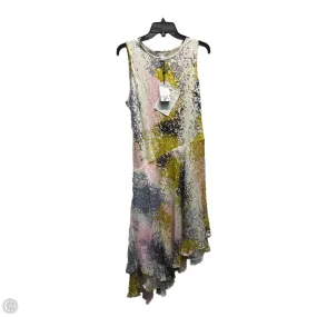 Dress Designer By Diane Von Furstenberg In Grey & Pink, Size: 12