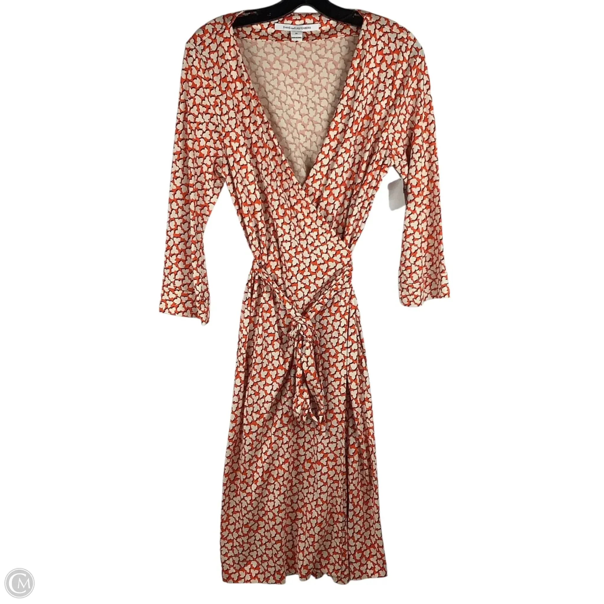 Dress Designer By Diane Von Furstenberg In Orange, Size: 14/XL