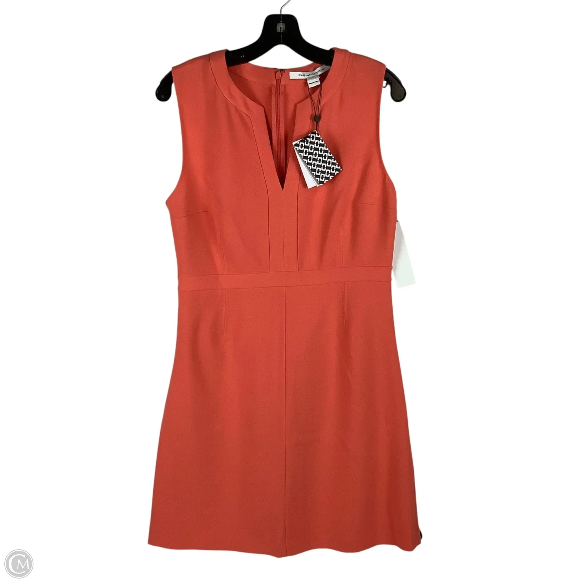 Dress Designer By Diane Von Furstenberg In Orange, Size: 8