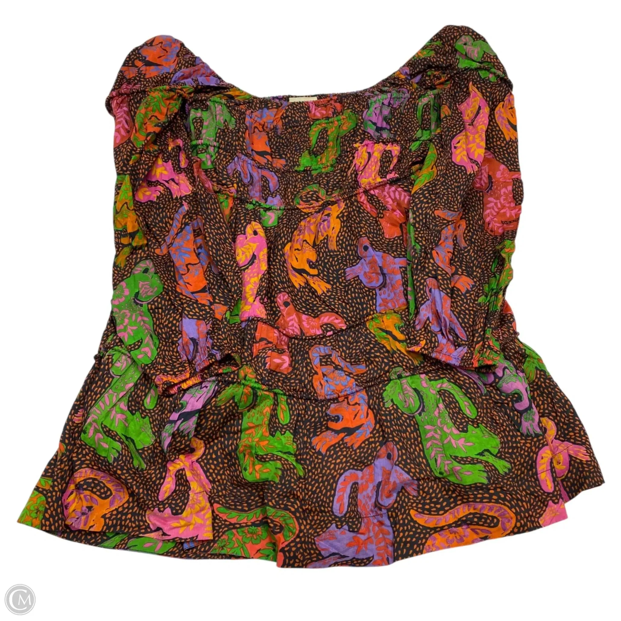Dress Designer By Farm Rio In Multi-colored, Size: M