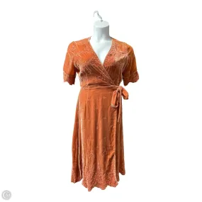 Dress Designer By Johnny Was In Orange, Size: S