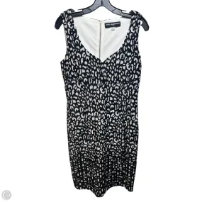 Dress Designer By Karl Lagerfeld In Black & White, Size: 8