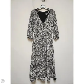 Dress Designer By Karl Lagerfeld In Black & White, Size: S