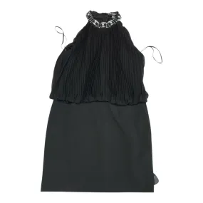 Dress Designer By Karl Lagerfeld In Black, Size:12