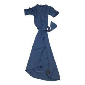 Dress Designer By Karl Lagerfeld In Blue, Size:S