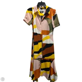 Dress Designer By Karl Lagerfeld In Orange & Pink, Size: 4