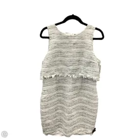 Dress Designer By Karl Lagerfeld In White, Size: L